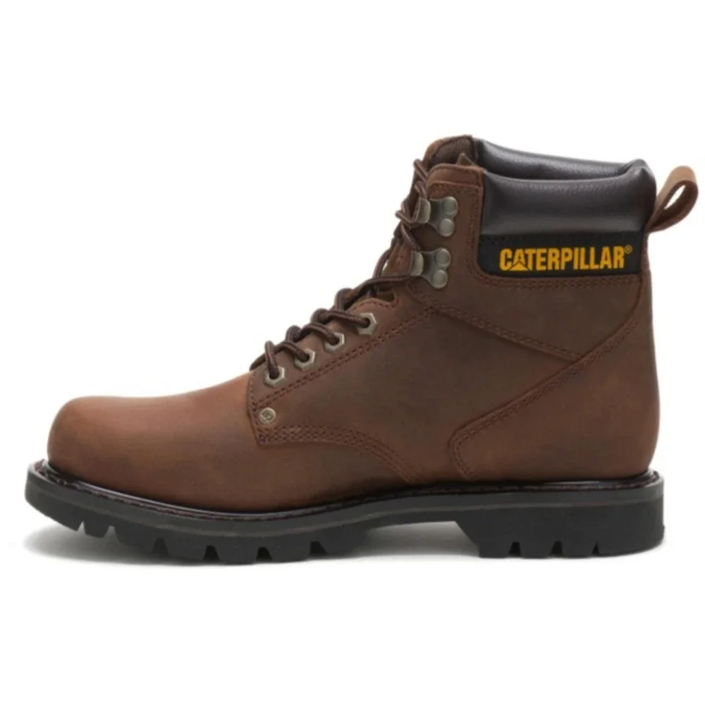 Caterpillar® CAT (Men's 9.5 M) Second Shift™ EH SR Work Boot, Dark Brown - $120 - Picture 3 of 6